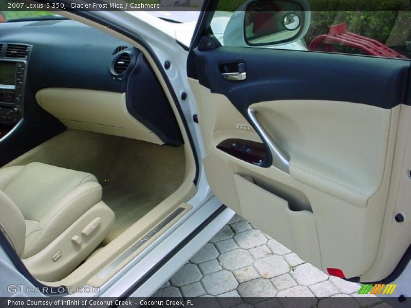 Glacier Frost Mica / Cashmere 2007 Lexus IS 350