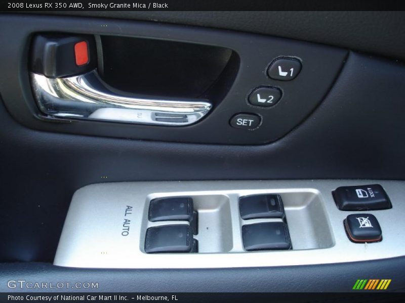 Smoky Granite Mica / Black 2008 Lexus RX 350 AWD