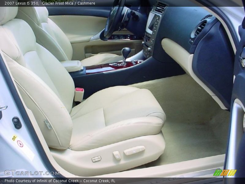 Glacier Frost Mica / Cashmere 2007 Lexus IS 350