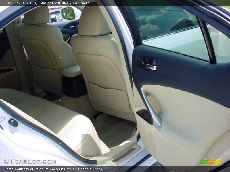 Glacier Frost Mica / Cashmere 2007 Lexus IS 350