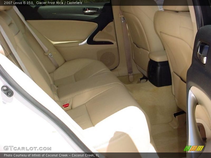 Glacier Frost Mica / Cashmere 2007 Lexus IS 350