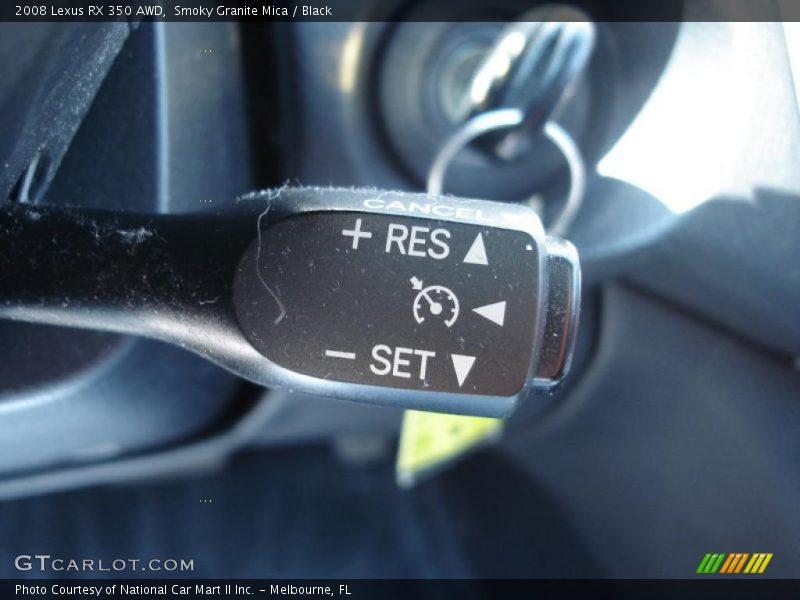 Smoky Granite Mica / Black 2008 Lexus RX 350 AWD