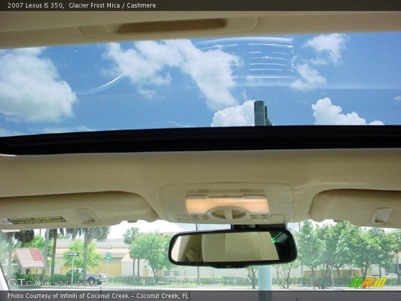 Glacier Frost Mica / Cashmere 2007 Lexus IS 350