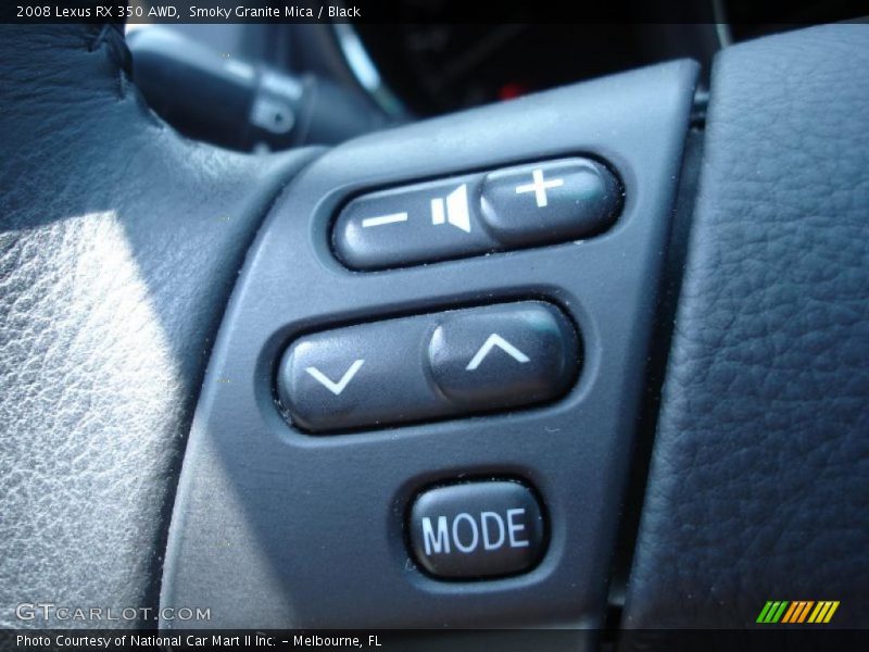 Smoky Granite Mica / Black 2008 Lexus RX 350 AWD