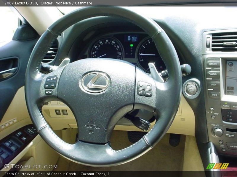 Glacier Frost Mica / Cashmere 2007 Lexus IS 350