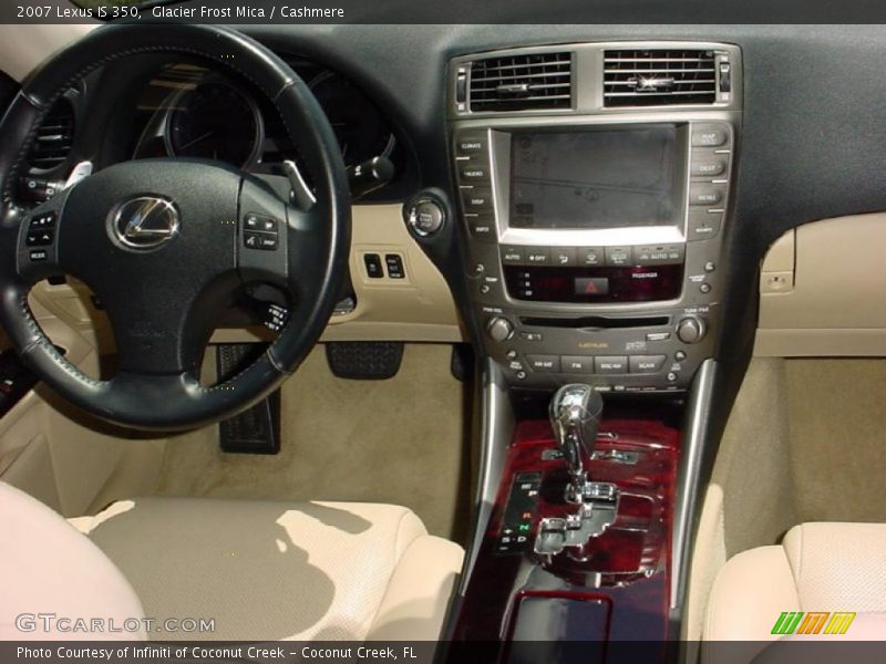Glacier Frost Mica / Cashmere 2007 Lexus IS 350