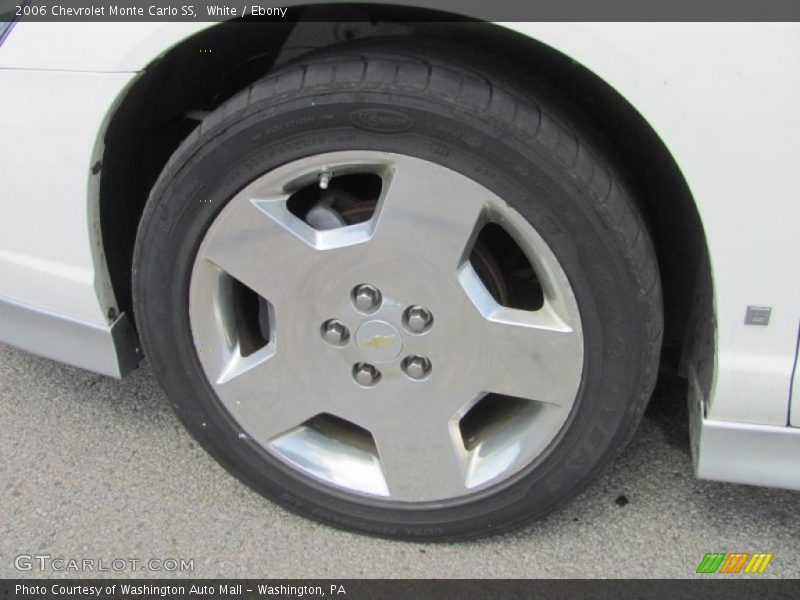 White / Ebony 2006 Chevrolet Monte Carlo SS