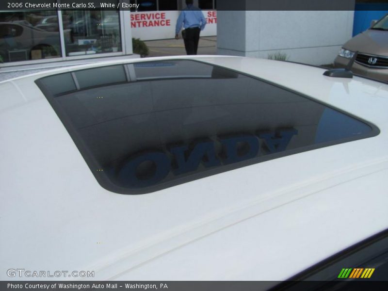 White / Ebony 2006 Chevrolet Monte Carlo SS