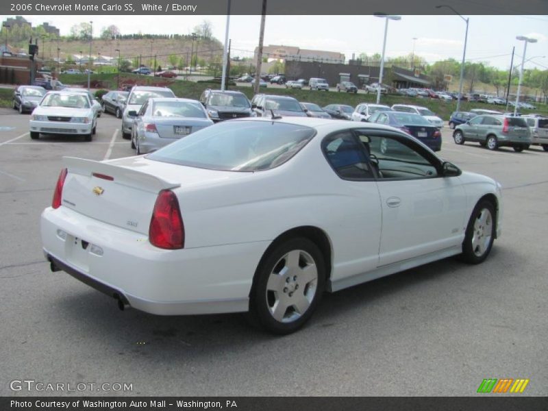 White / Ebony 2006 Chevrolet Monte Carlo SS