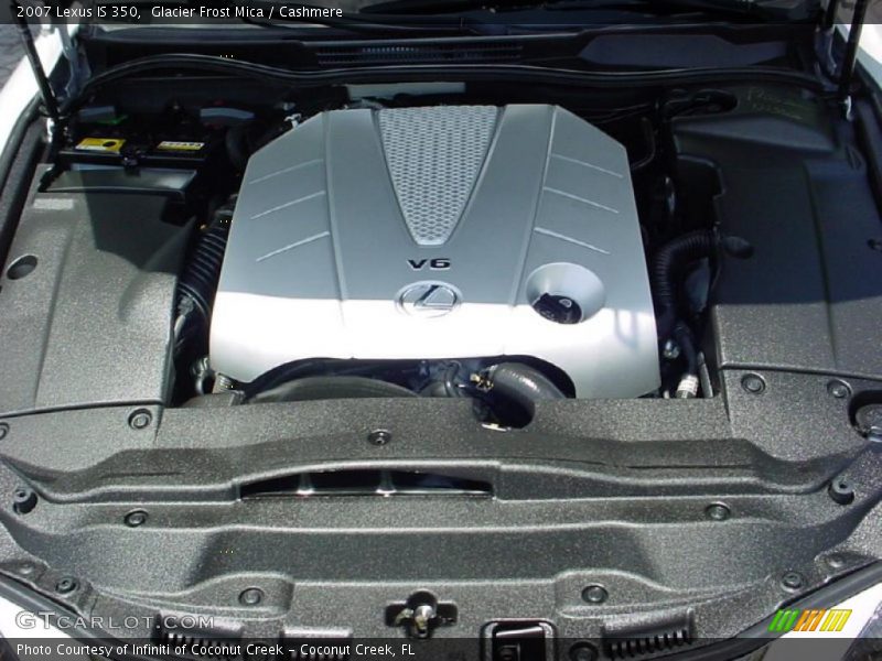 Glacier Frost Mica / Cashmere 2007 Lexus IS 350