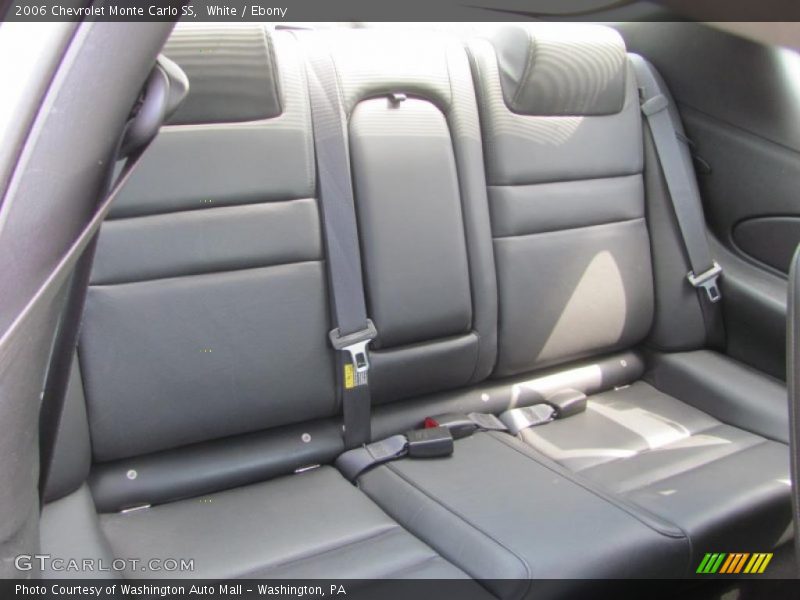 White / Ebony 2006 Chevrolet Monte Carlo SS