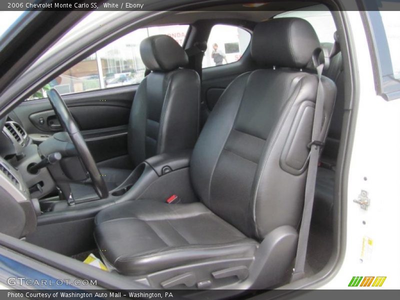White / Ebony 2006 Chevrolet Monte Carlo SS