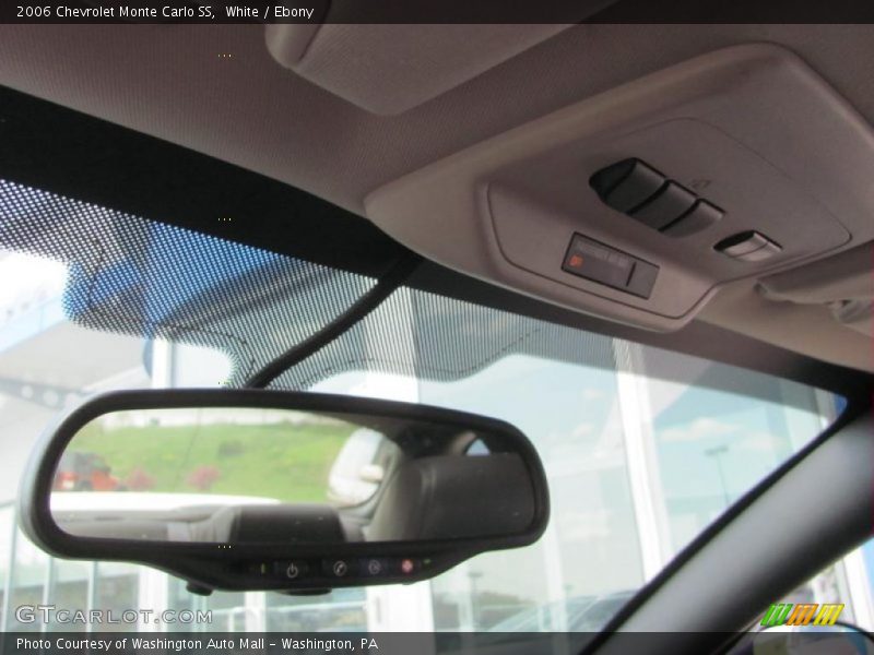 White / Ebony 2006 Chevrolet Monte Carlo SS