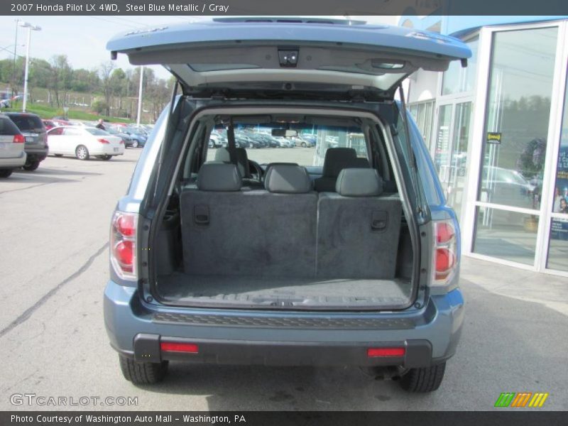 Steel Blue Metallic / Gray 2007 Honda Pilot LX 4WD