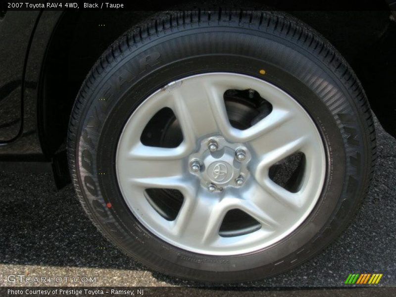 Black / Taupe 2007 Toyota RAV4 4WD