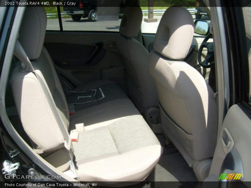 Black / Gray 2002 Toyota RAV4 4WD