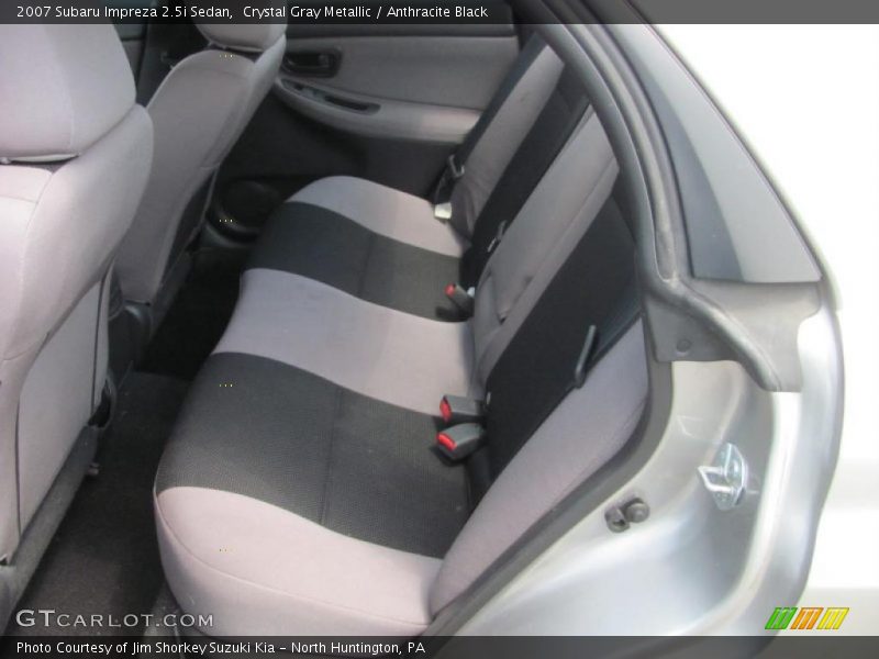 Crystal Gray Metallic / Anthracite Black 2007 Subaru Impreza 2.5i Sedan