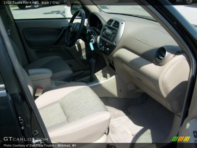 Black / Gray 2002 Toyota RAV4 4WD