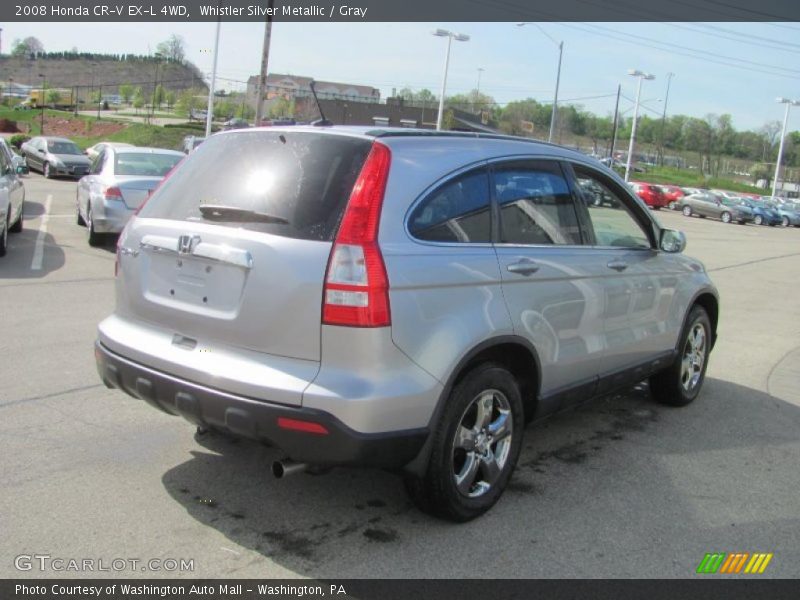 Whistler Silver Metallic / Gray 2008 Honda CR-V EX-L 4WD