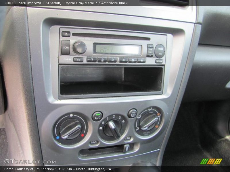 Crystal Gray Metallic / Anthracite Black 2007 Subaru Impreza 2.5i Sedan