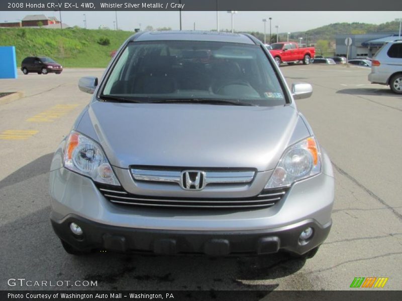 Whistler Silver Metallic / Gray 2008 Honda CR-V EX-L 4WD