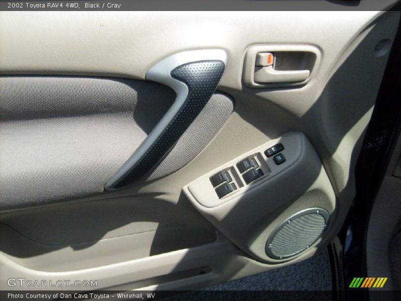 Black / Gray 2002 Toyota RAV4 4WD