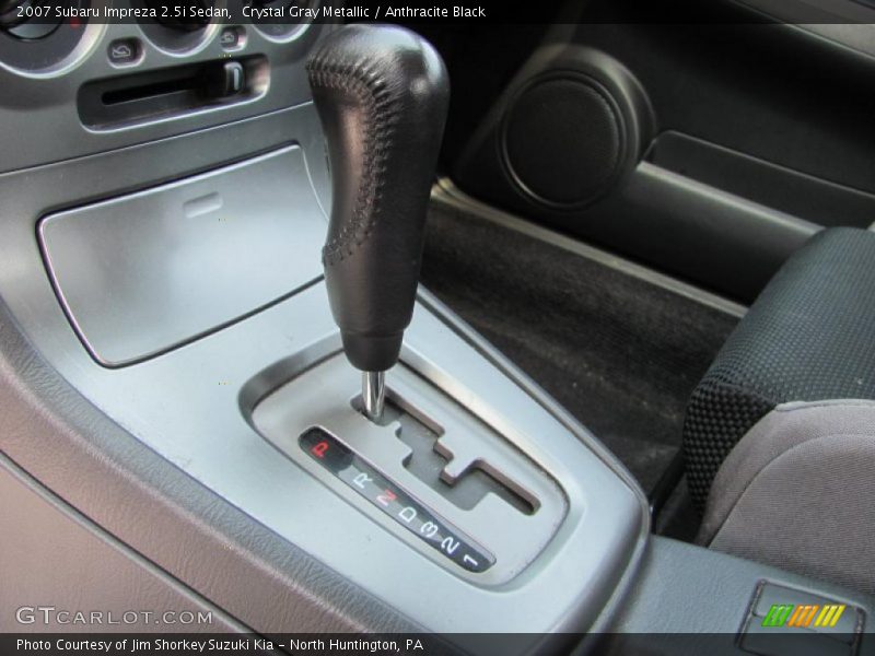 Crystal Gray Metallic / Anthracite Black 2007 Subaru Impreza 2.5i Sedan