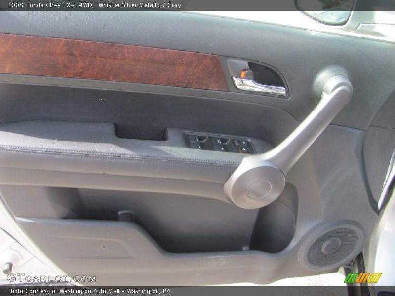 Whistler Silver Metallic / Gray 2008 Honda CR-V EX-L 4WD