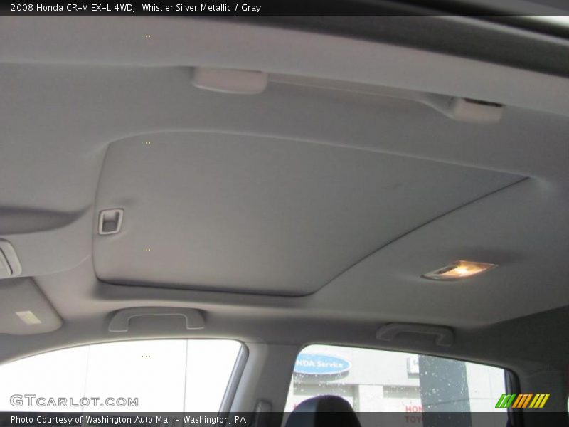 Whistler Silver Metallic / Gray 2008 Honda CR-V EX-L 4WD
