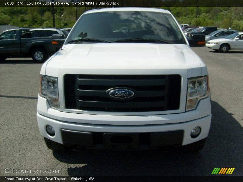 Oxford White / Black/Black 2009 Ford F150 FX4 SuperCab 4x4