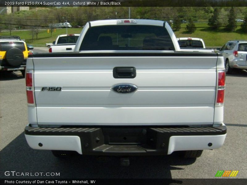 Oxford White / Black/Black 2009 Ford F150 FX4 SuperCab 4x4