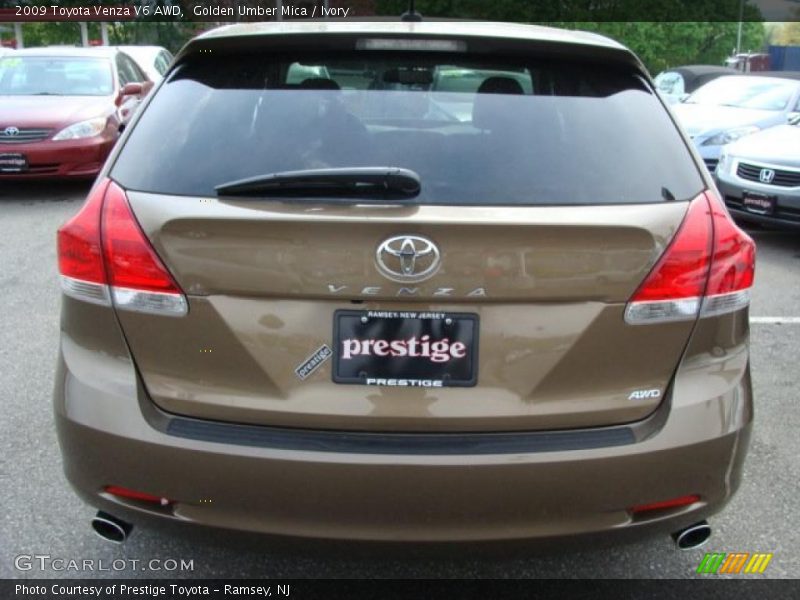 Golden Umber Mica / Ivory 2009 Toyota Venza V6 AWD