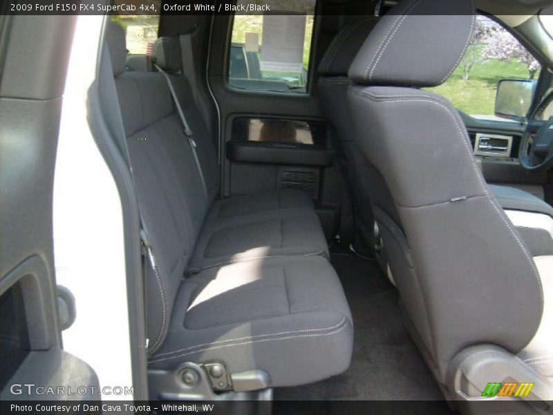 Oxford White / Black/Black 2009 Ford F150 FX4 SuperCab 4x4