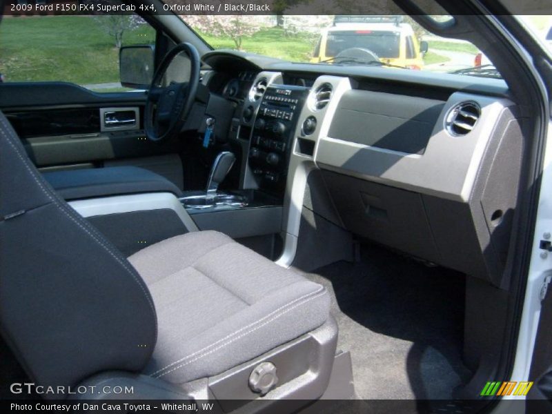 Oxford White / Black/Black 2009 Ford F150 FX4 SuperCab 4x4