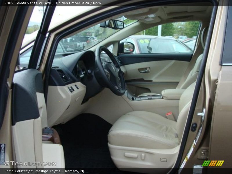 Golden Umber Mica / Ivory 2009 Toyota Venza V6 AWD