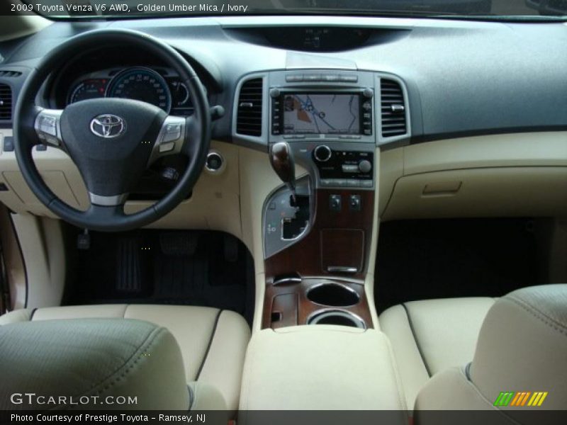 Golden Umber Mica / Ivory 2009 Toyota Venza V6 AWD