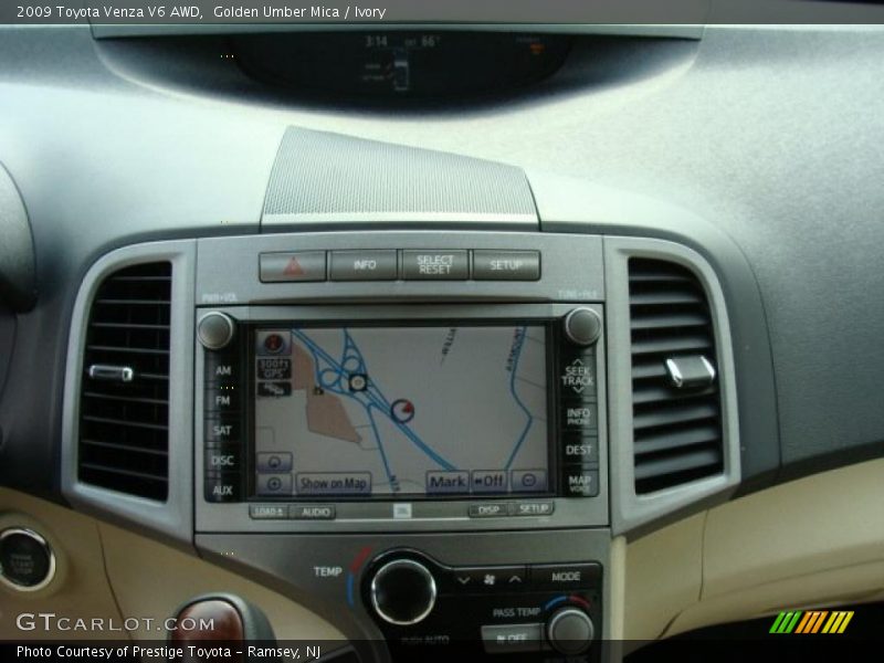 Golden Umber Mica / Ivory 2009 Toyota Venza V6 AWD
