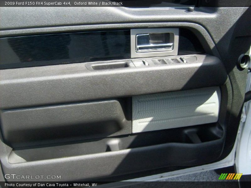 Oxford White / Black/Black 2009 Ford F150 FX4 SuperCab 4x4