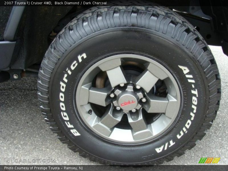 Black Diamond / Dark Charcoal 2007 Toyota FJ Cruiser 4WD