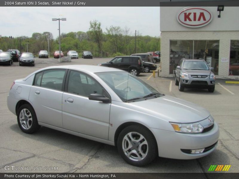 Silver Nickel / Grey 2004 Saturn ION 3 Sedan