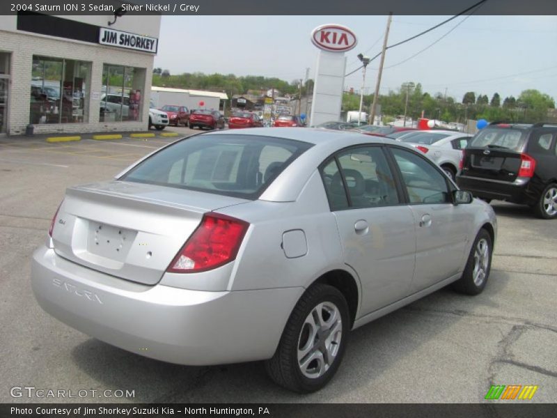 Silver Nickel / Grey 2004 Saturn ION 3 Sedan