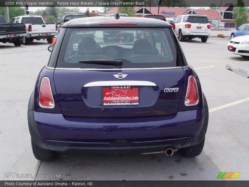Purple Haze Metallic / Space Grey/Panther Black 2005 Mini Cooper Hardtop