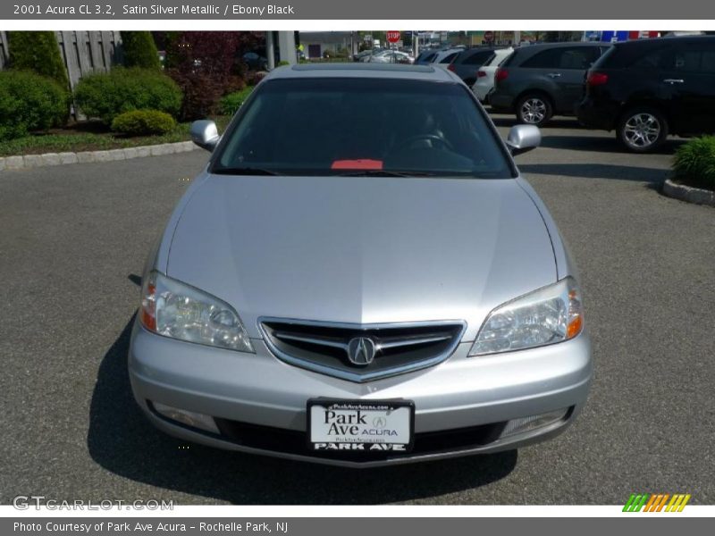 Satin Silver Metallic / Ebony Black 2001 Acura CL 3.2