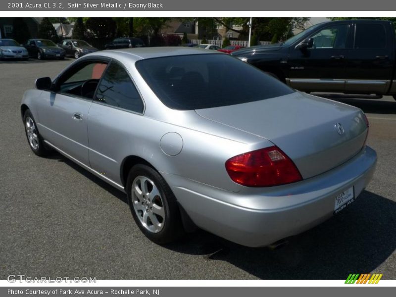 Satin Silver Metallic / Ebony Black 2001 Acura CL 3.2
