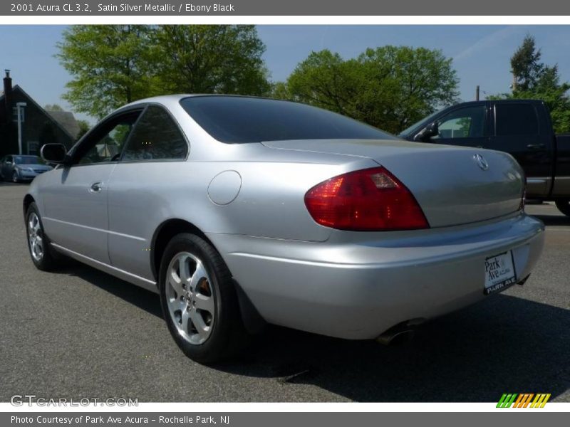 Satin Silver Metallic / Ebony Black 2001 Acura CL 3.2