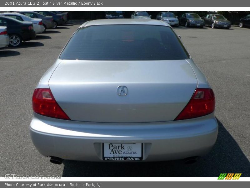 Satin Silver Metallic / Ebony Black 2001 Acura CL 3.2