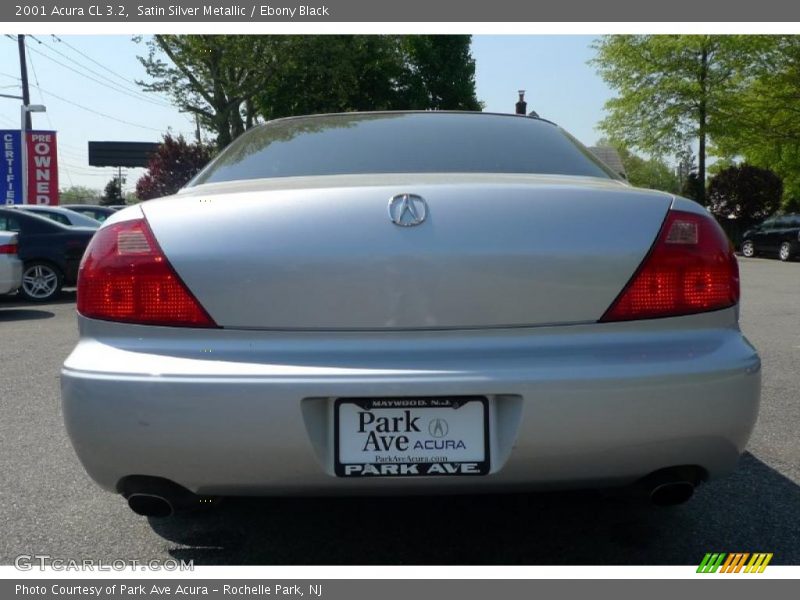 Satin Silver Metallic / Ebony Black 2001 Acura CL 3.2