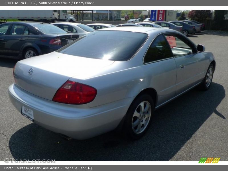 Satin Silver Metallic / Ebony Black 2001 Acura CL 3.2
