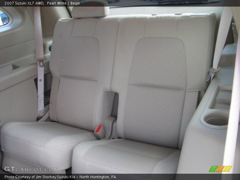 Pearl White / Beige 2007 Suzuki XL7 AWD
