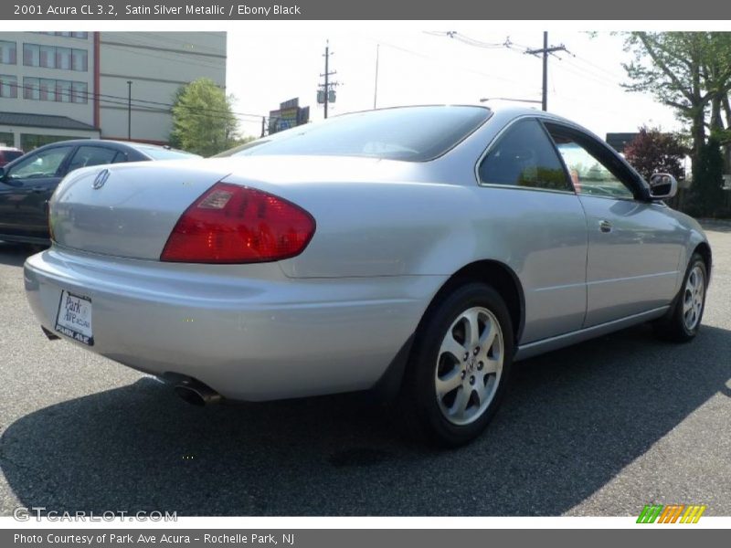 Satin Silver Metallic / Ebony Black 2001 Acura CL 3.2